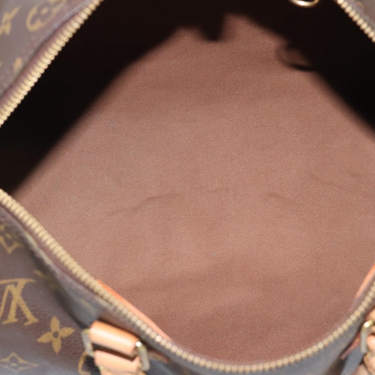 LOUIS VUITTON Monogram Speedy 30 Hand Bag M41526 LV Auth ep15540A
