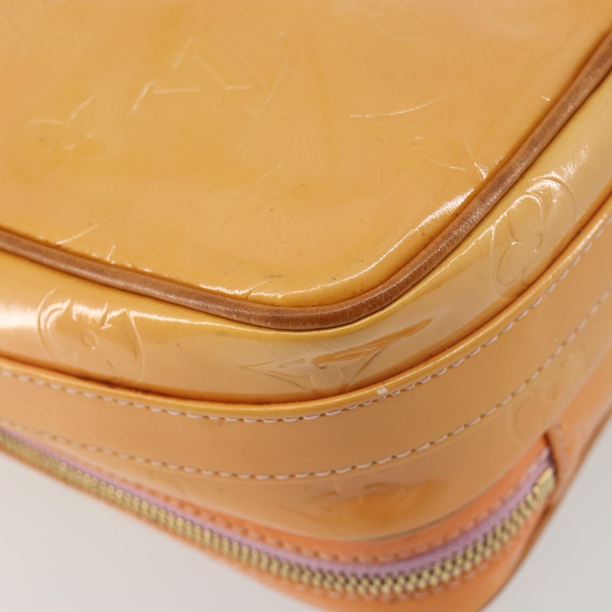 LOUIS VUITTON Monogram Vernis Wooster Bag Marshmallow Pink M91037 Auth ep15542