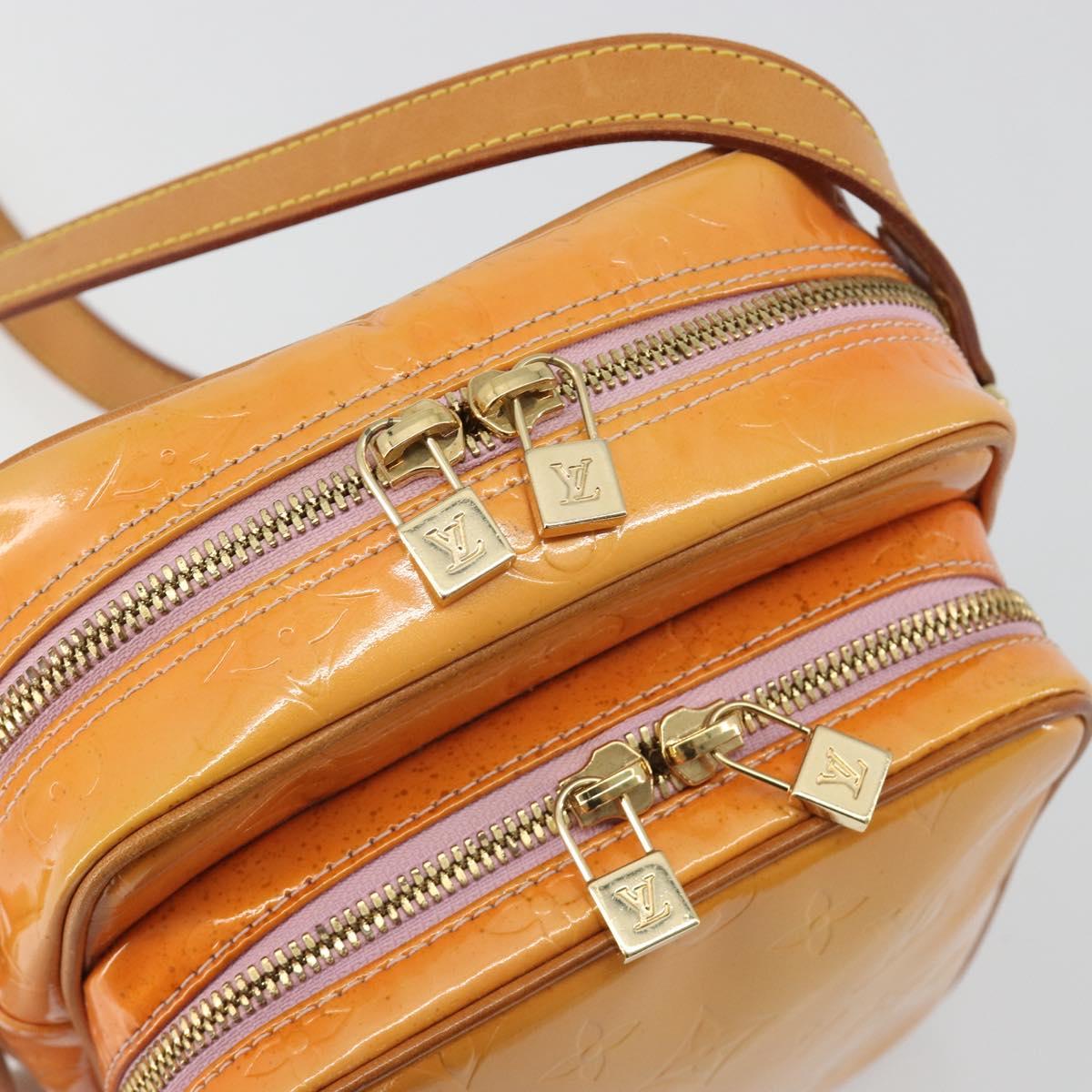 LOUIS VUITTON Monogram Vernis Wooster Bag Marshmallow Pink M91037 Auth ep15542