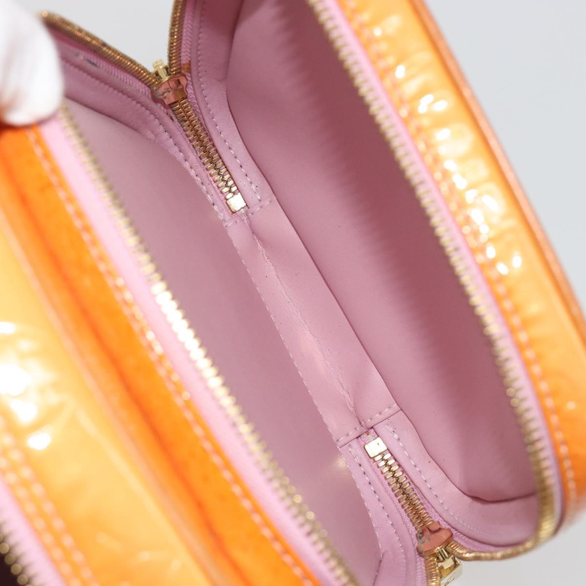 LOUIS VUITTON Monogram Vernis Wooster Bag Marshmallow Pink M91037 Auth ep15542