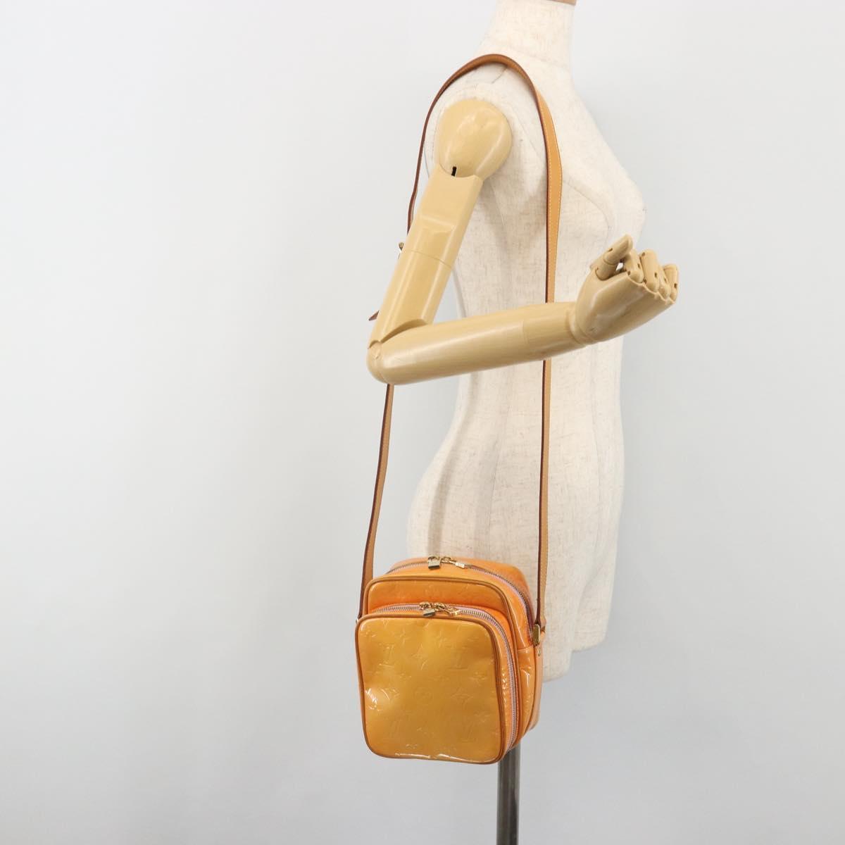 LOUIS VUITTON Monogram Vernis Wooster Bag Marshmallow Pink M91037 Auth ep15542