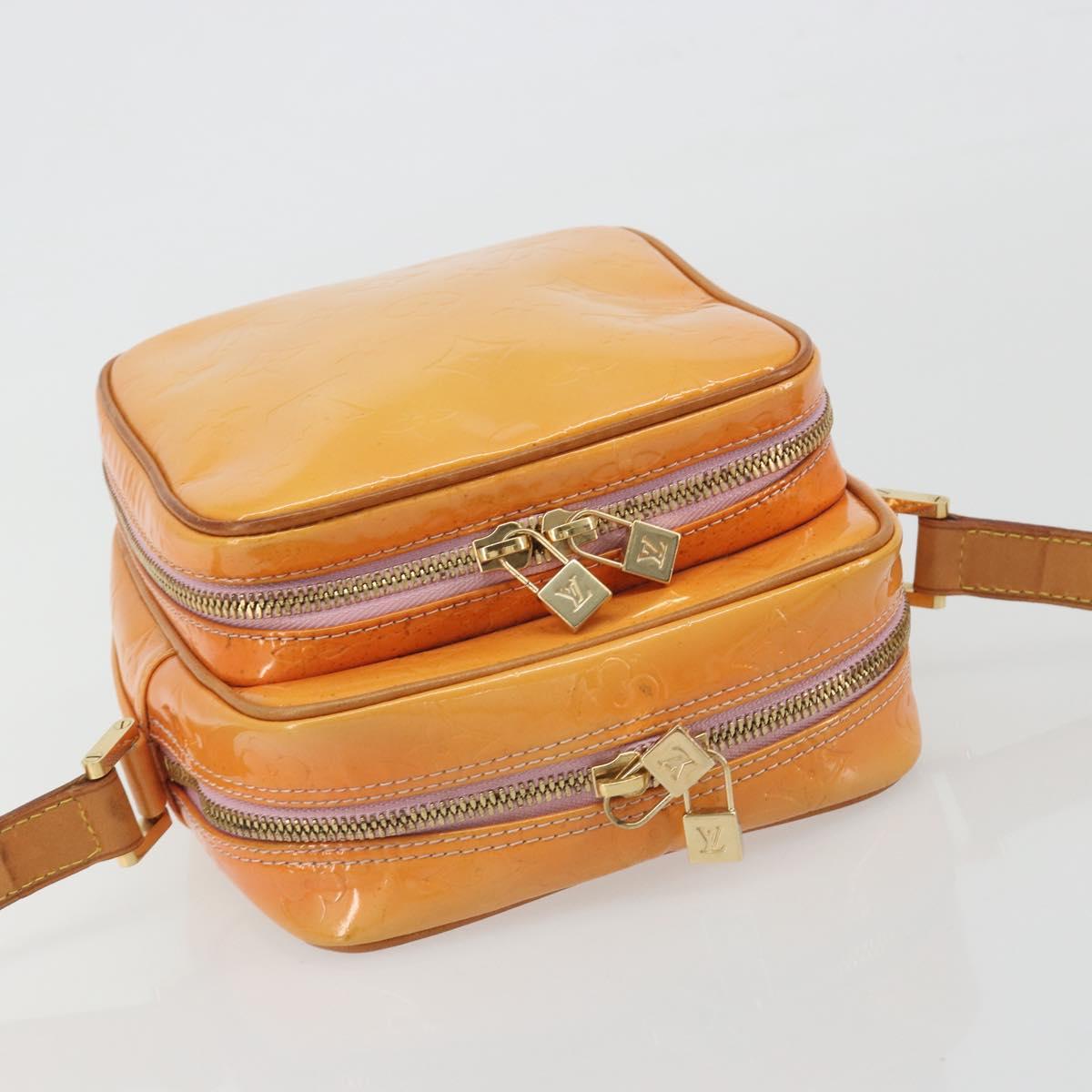 LOUIS VUITTON Monogram Vernis Wooster Bag Marshmallow Pink M91037 Auth ep15542