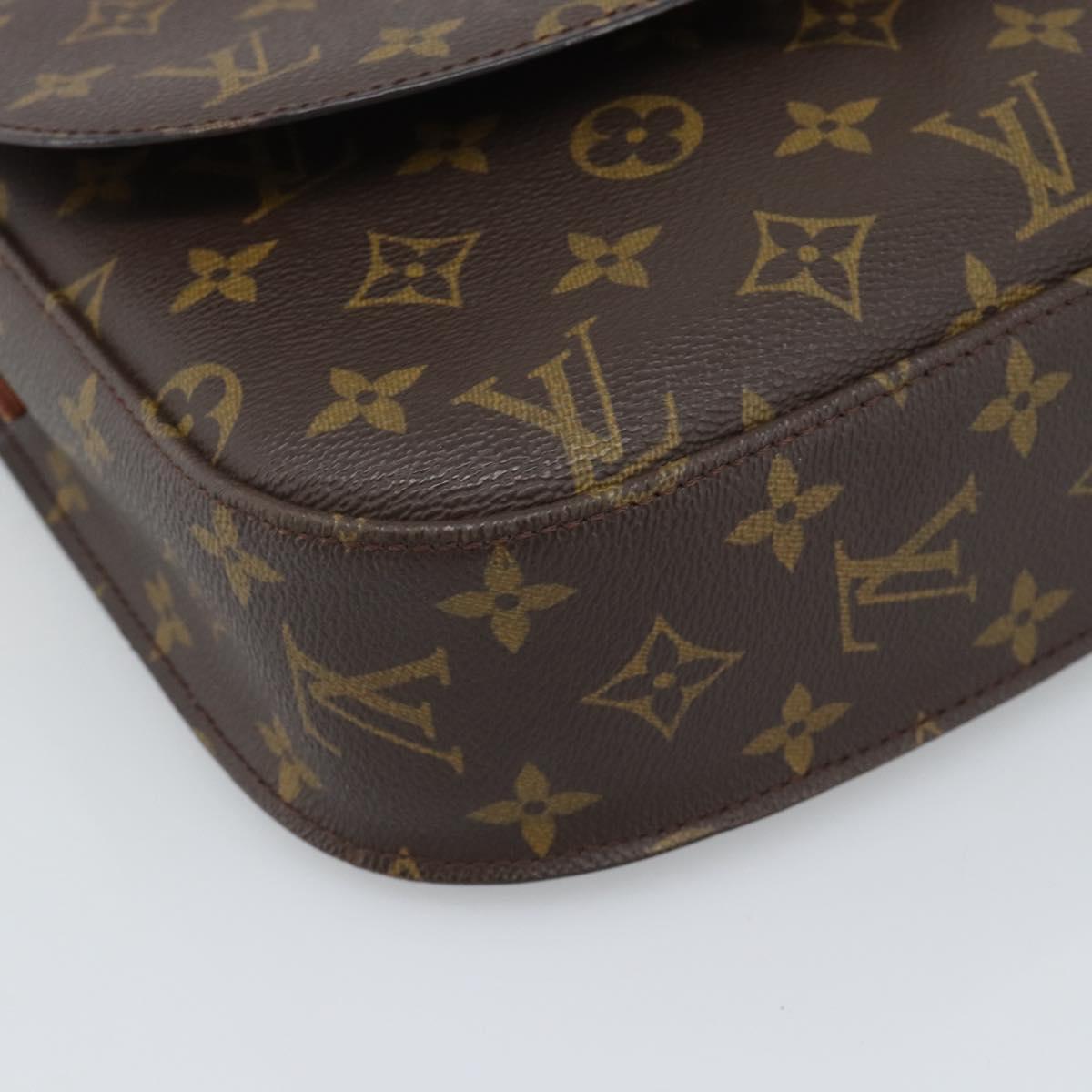 LOUIS VUITTON Monogram Saint Cloud GM Shoulder Bag M51242 LV Auth ep15550