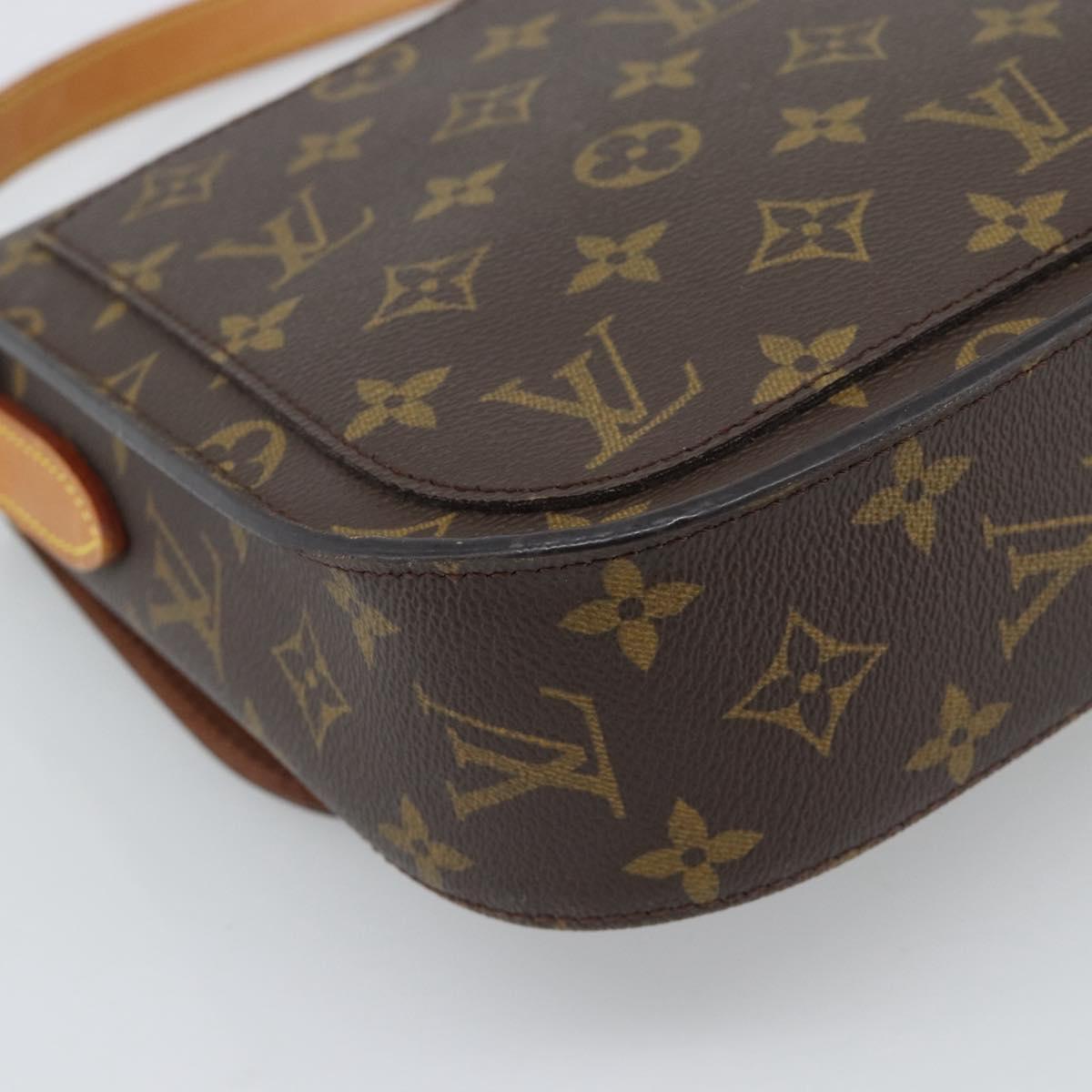 LOUIS VUITTON Monogram Saint Cloud GM Shoulder Bag M51242 LV Auth ep15550