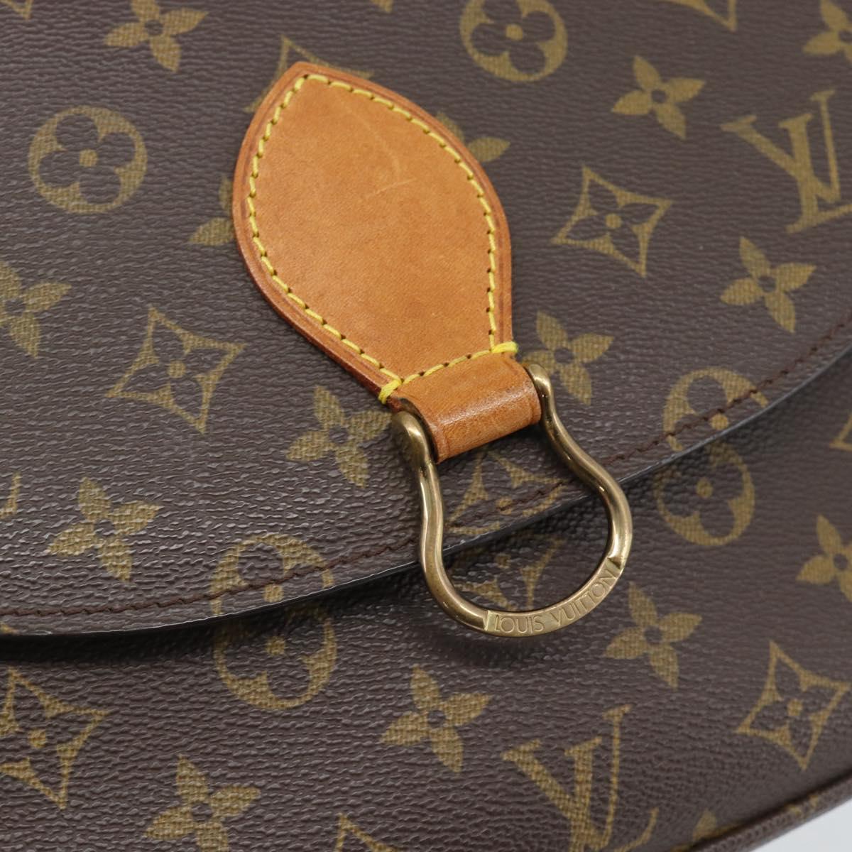 LOUIS VUITTON Monogram Saint Cloud GM Shoulder Bag M51242 LV Auth ep15550