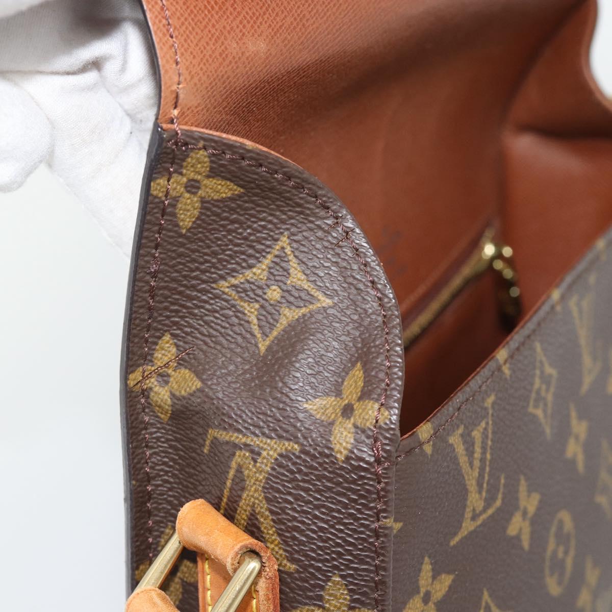 LOUIS VUITTON Monogram Saint Cloud GM Shoulder Bag M51242 LV Auth ep15550
