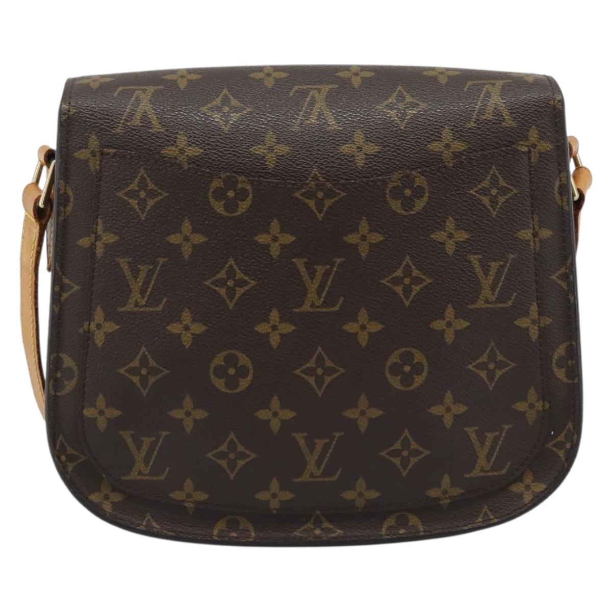 LOUIS VUITTON Monogram Saint Cloud GM Shoulder Bag M51242 LV Auth ep15550