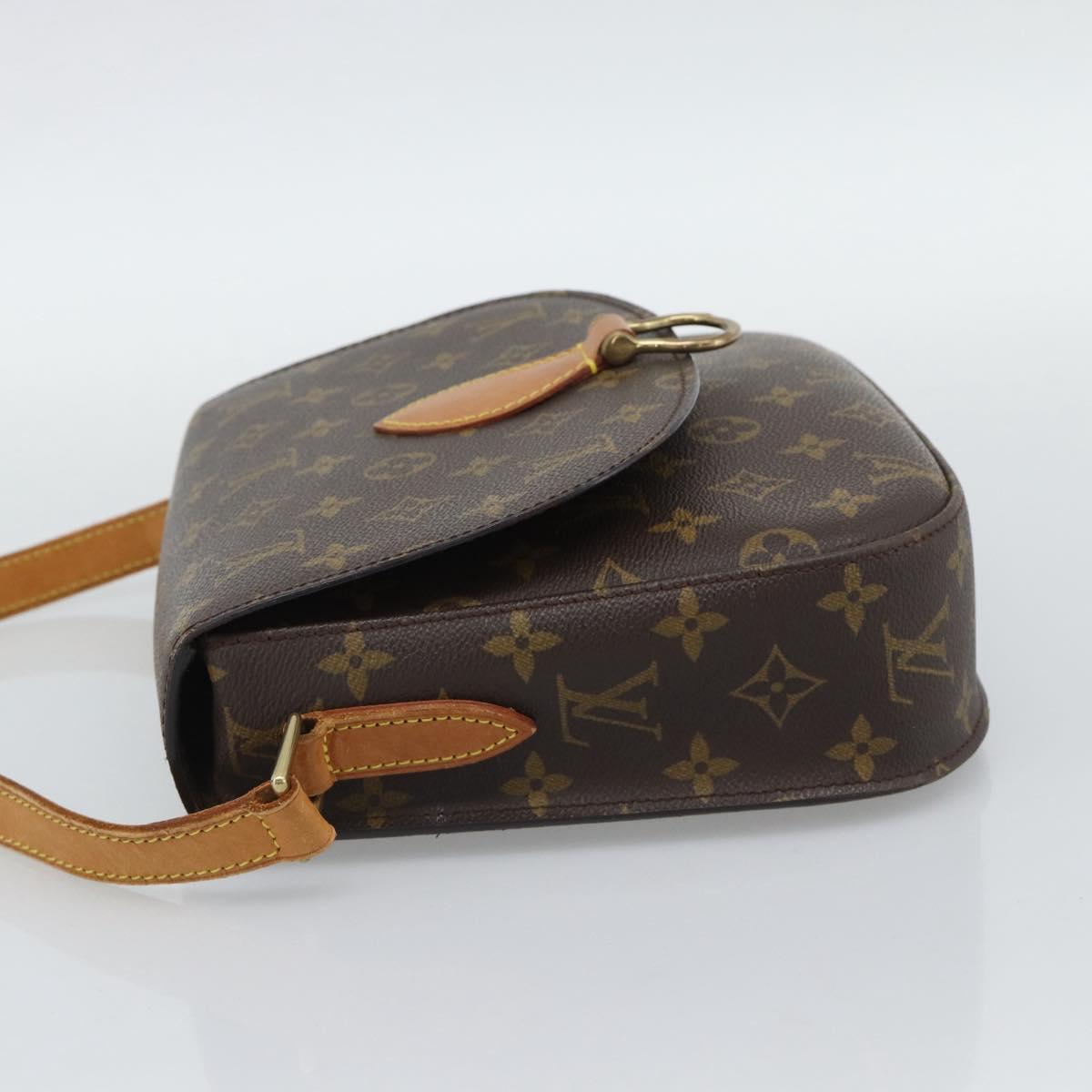 LOUIS VUITTON Monogram Saint Cloud GM Shoulder Bag M51242 LV Auth ep15550