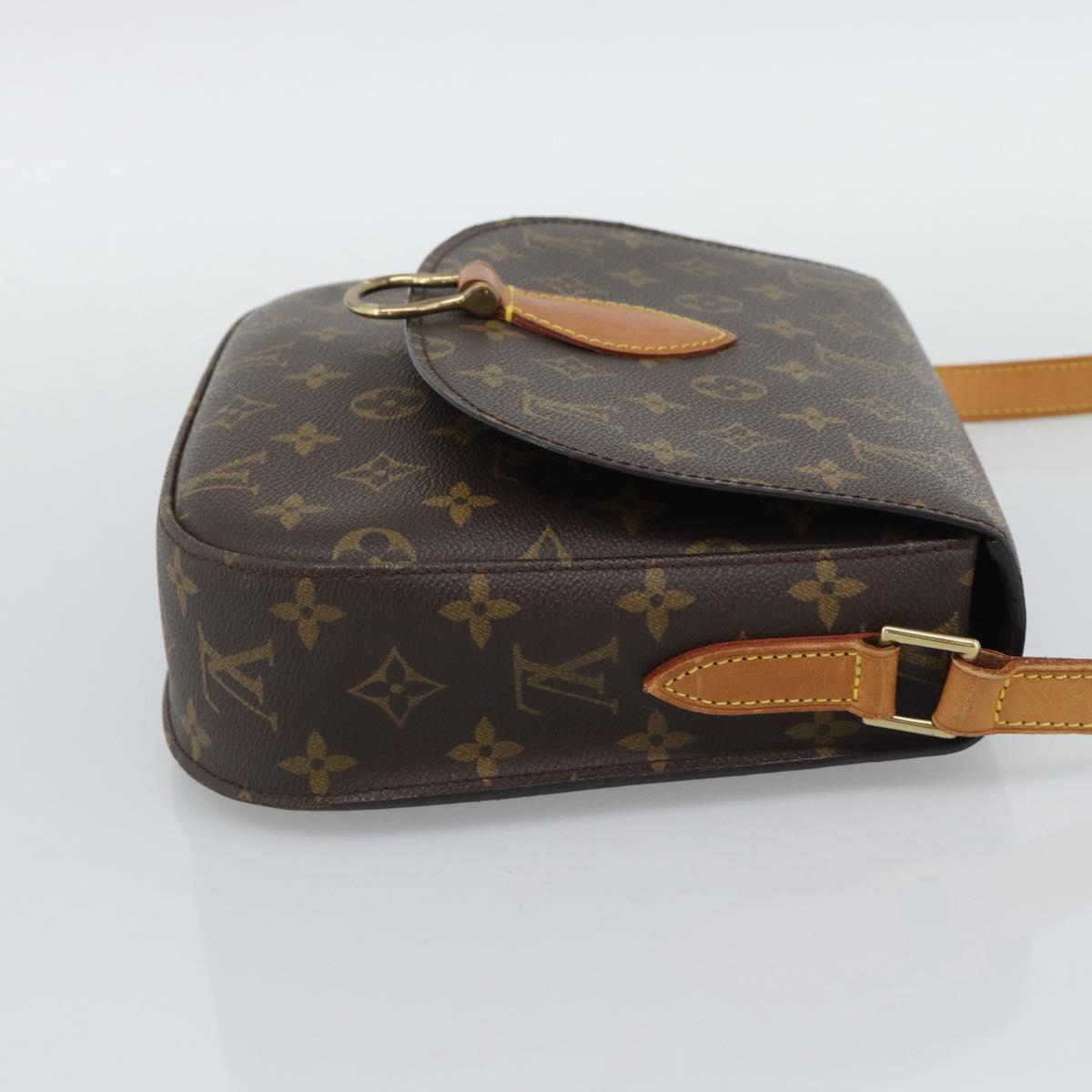 LOUIS VUITTON Monogram Saint Cloud GM Shoulder Bag M51242 LV Auth ep15550