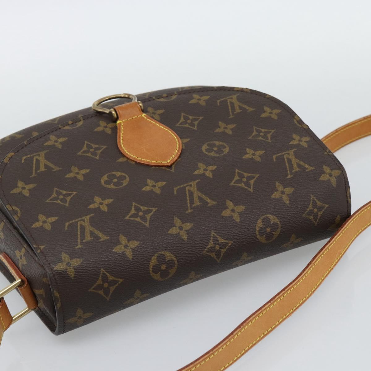 LOUIS VUITTON Monogram Saint Cloud GM Shoulder Bag M51242 LV Auth ep15550