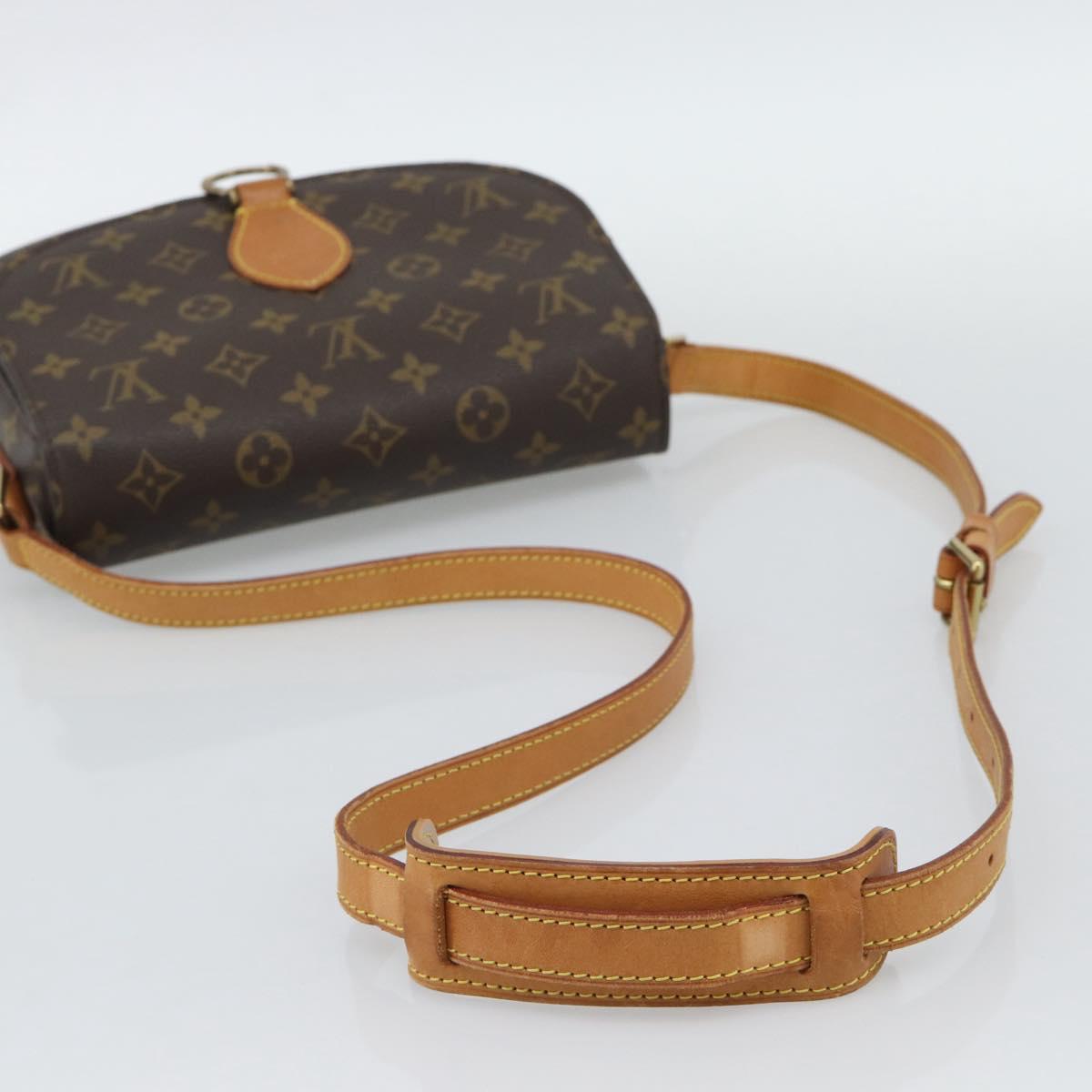 LOUIS VUITTON Monogram Saint Cloud GM Shoulder Bag M51242 LV Auth ep15550