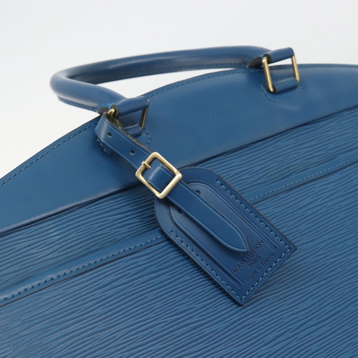 LOUIS VUITTON Epi Riviera Hand Bag Blue M48185 LV Auth ep15551