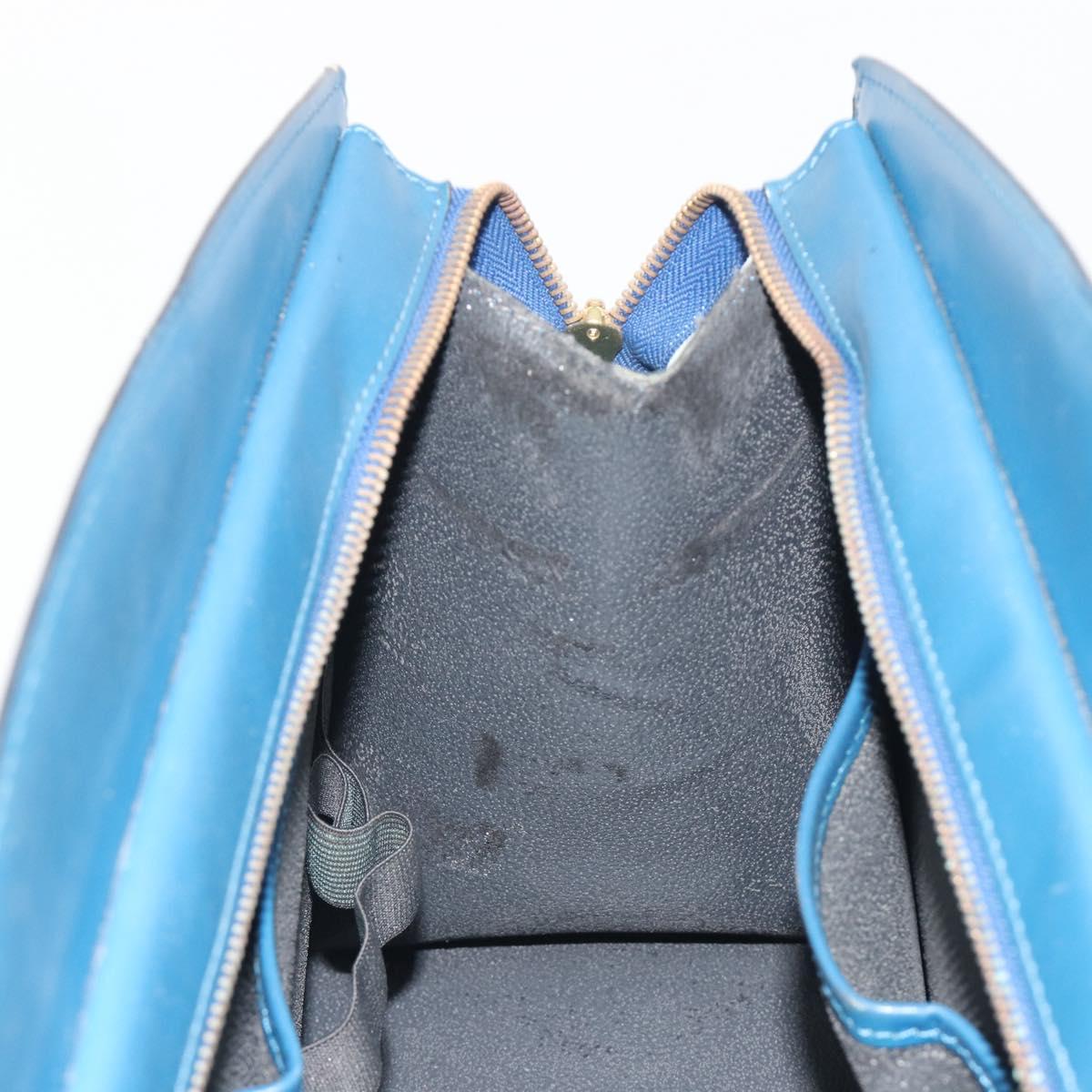 LOUIS VUITTON Epi Riviera Hand Bag Blue M48185 LV Auth ep15551