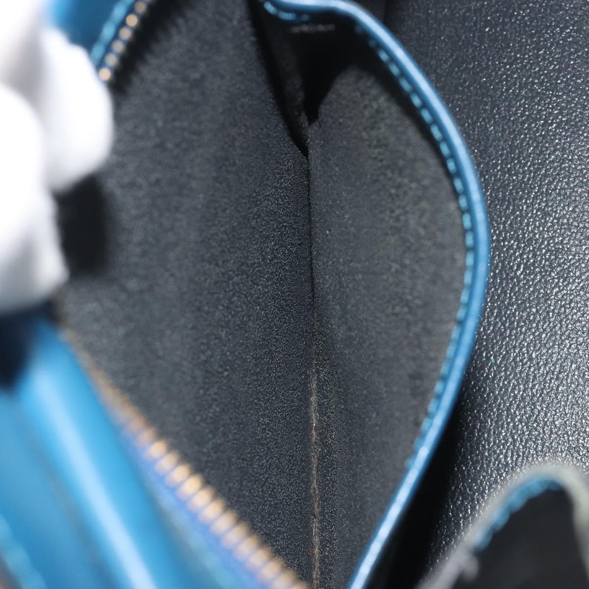 LOUIS VUITTON Epi Riviera Hand Bag Blue M48185 LV Auth ep15551