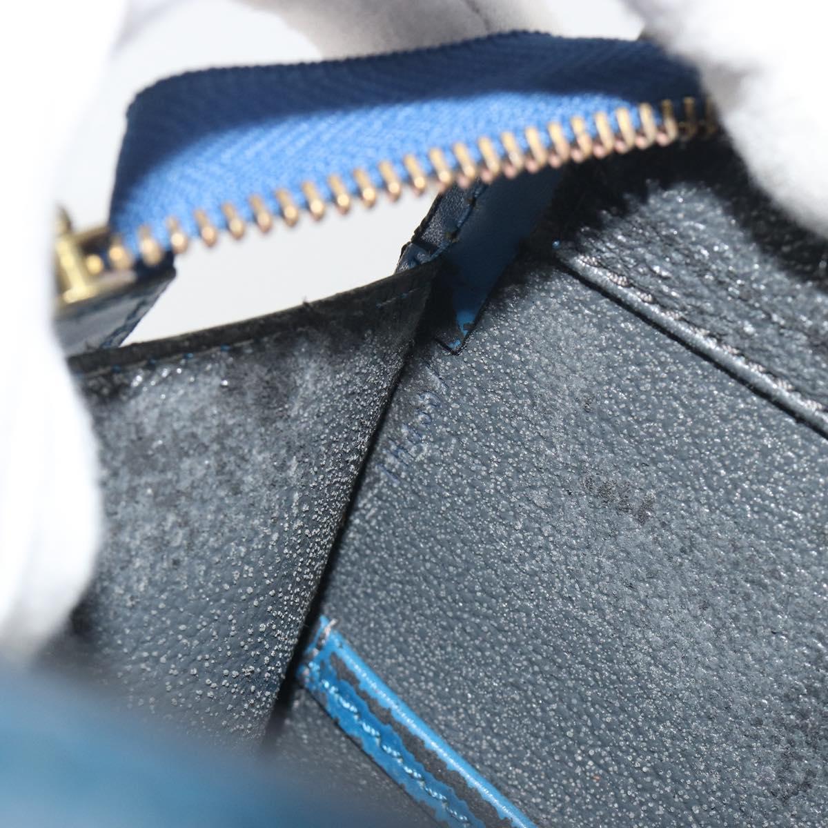 LOUIS VUITTON Epi Riviera Hand Bag Blue M48185 LV Auth ep15551
