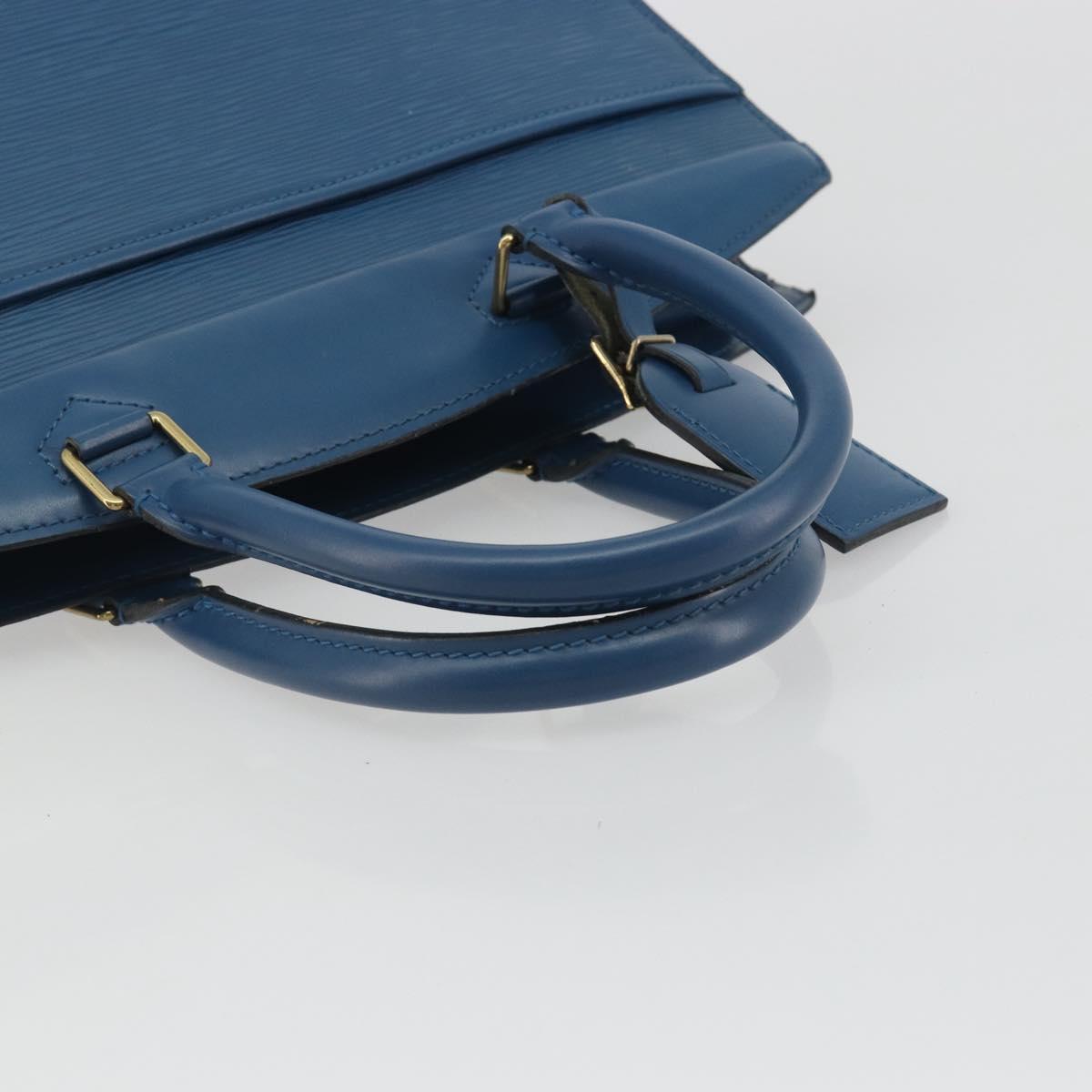 LOUIS VUITTON Epi Riviera Hand Bag Blue M48185 LV Auth ep15551