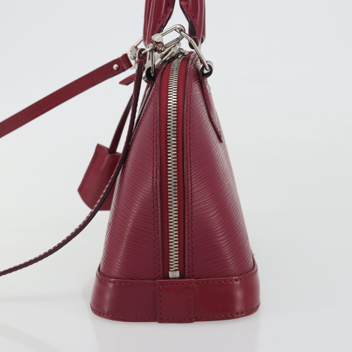 LOUIS VUITTON Epi Alma Hand Bag Fuchsia M40851 LV Auth ep15555A