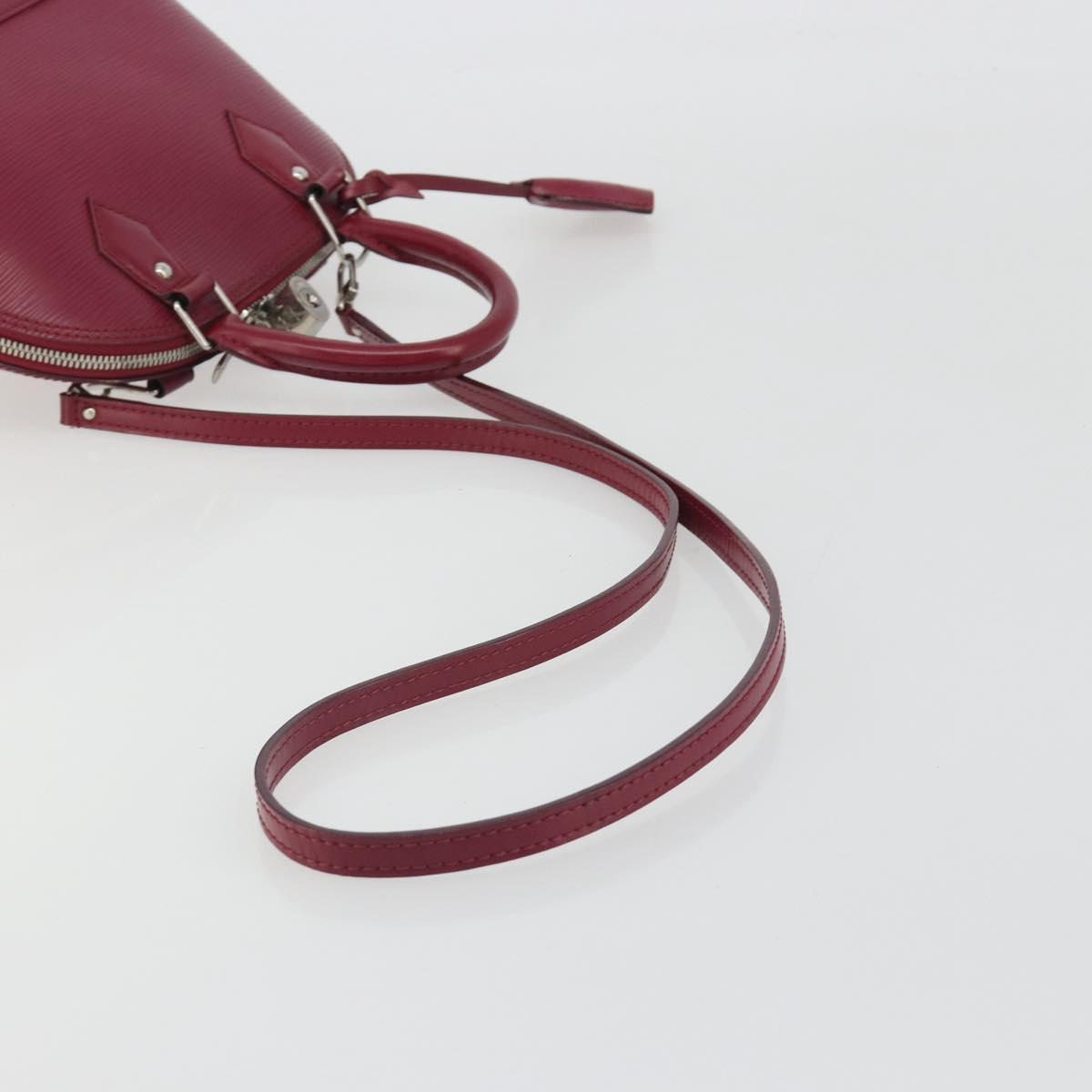 LOUIS VUITTON Epi Alma Hand Bag Fuchsia M40851 LV Auth ep15555A