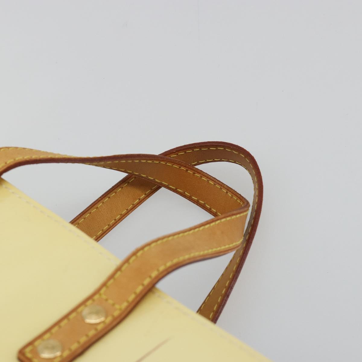 LOUIS VUITTON Monogram Vernis Reade PM Hand Bag Gris M91145 LV Auth ep15566