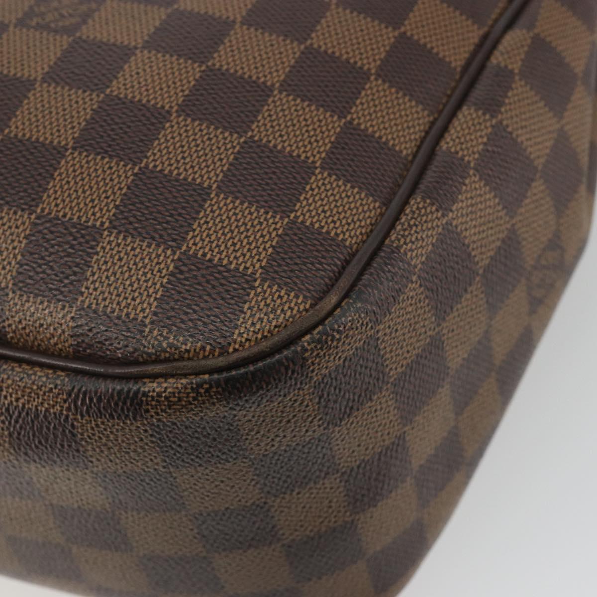 LOUIS VUITTON Damier Ebene Parioli PM Tote Bag N51123 LV Auth ep15571