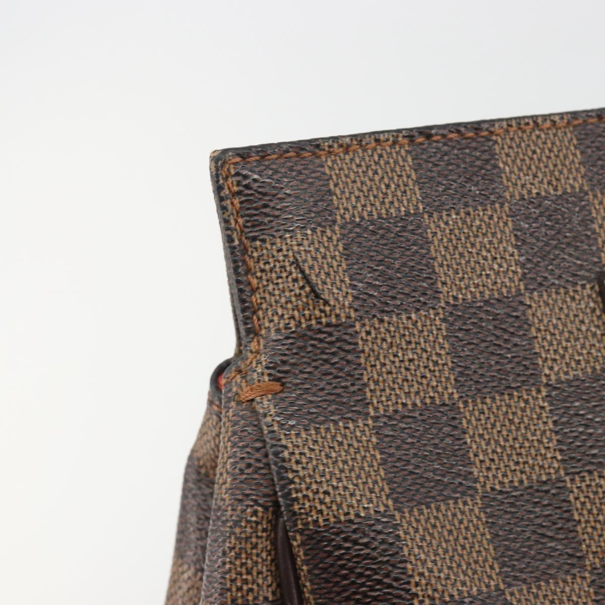 LOUIS VUITTON Damier Ebene Parioli PM Tote Bag N51123 LV Auth ep15571
