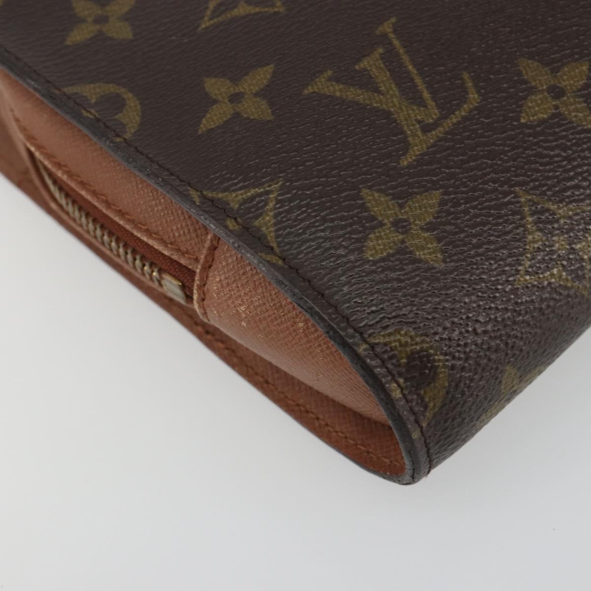 LOUIS VUITTON Monogram Orsay Clutch Bag M51790 LV Auth ep15573