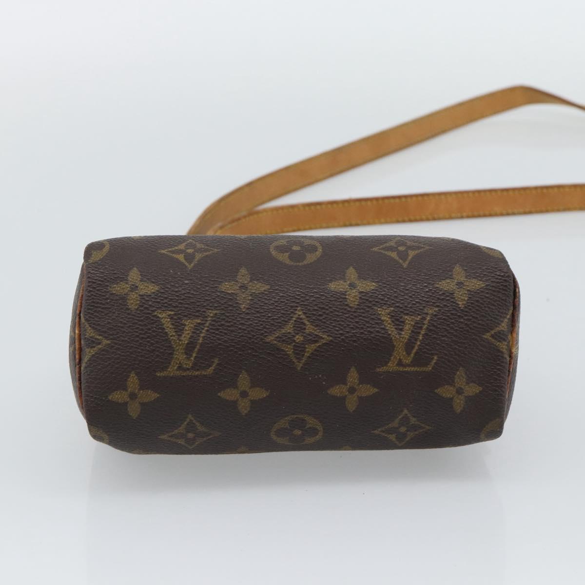 LOUIS VUITTON Monogram Mini Speedy Hand Bag M41534 LV Auth ep15574