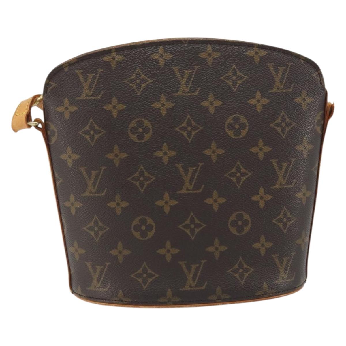 LOUIS VUITTON Monogram Drouot Shoulder Shoulder Bag M51290 LV Auth ep15578