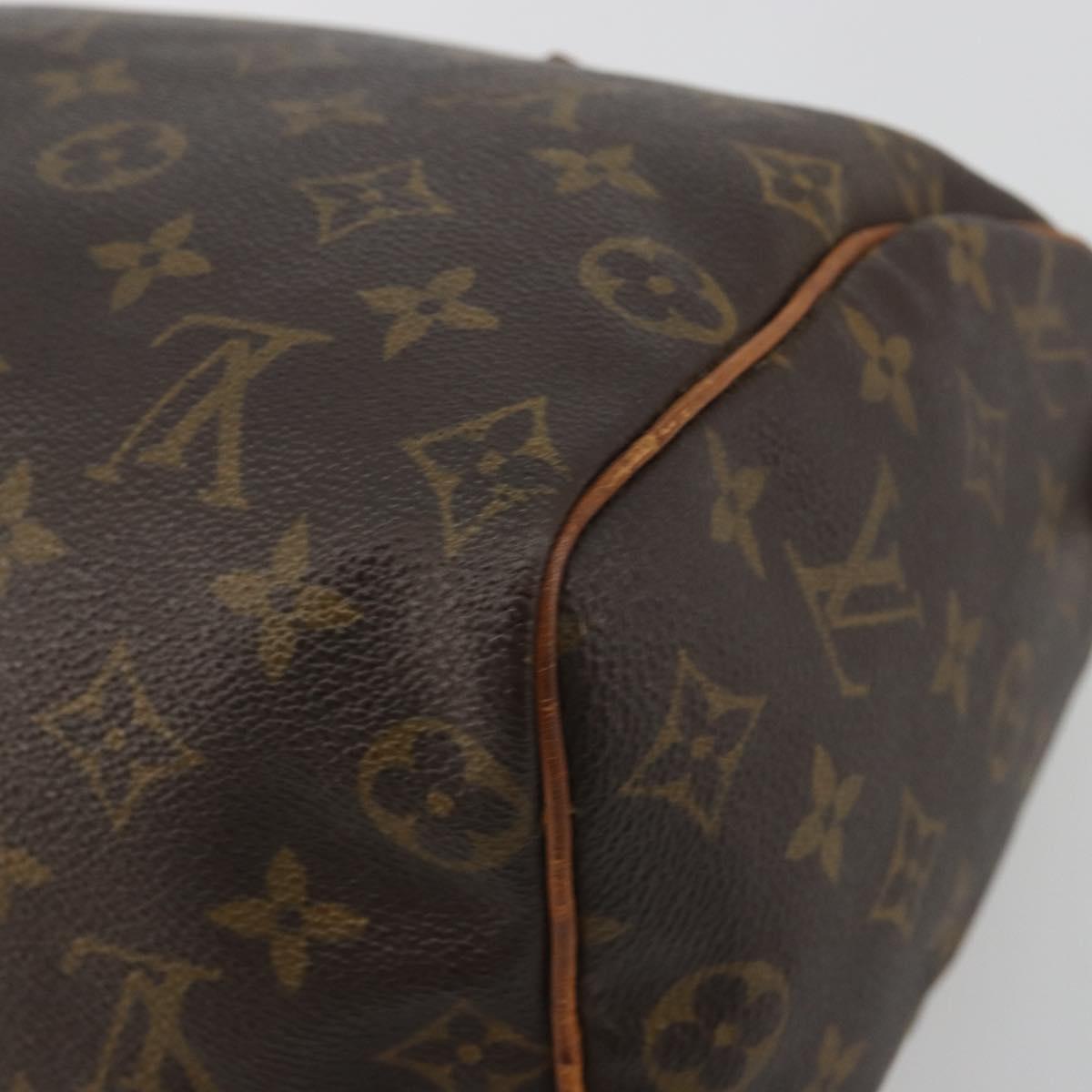 LOUIS VUITTON Monogram Speedy 25 Hand Bag M41528 LV Auth ep15579A
