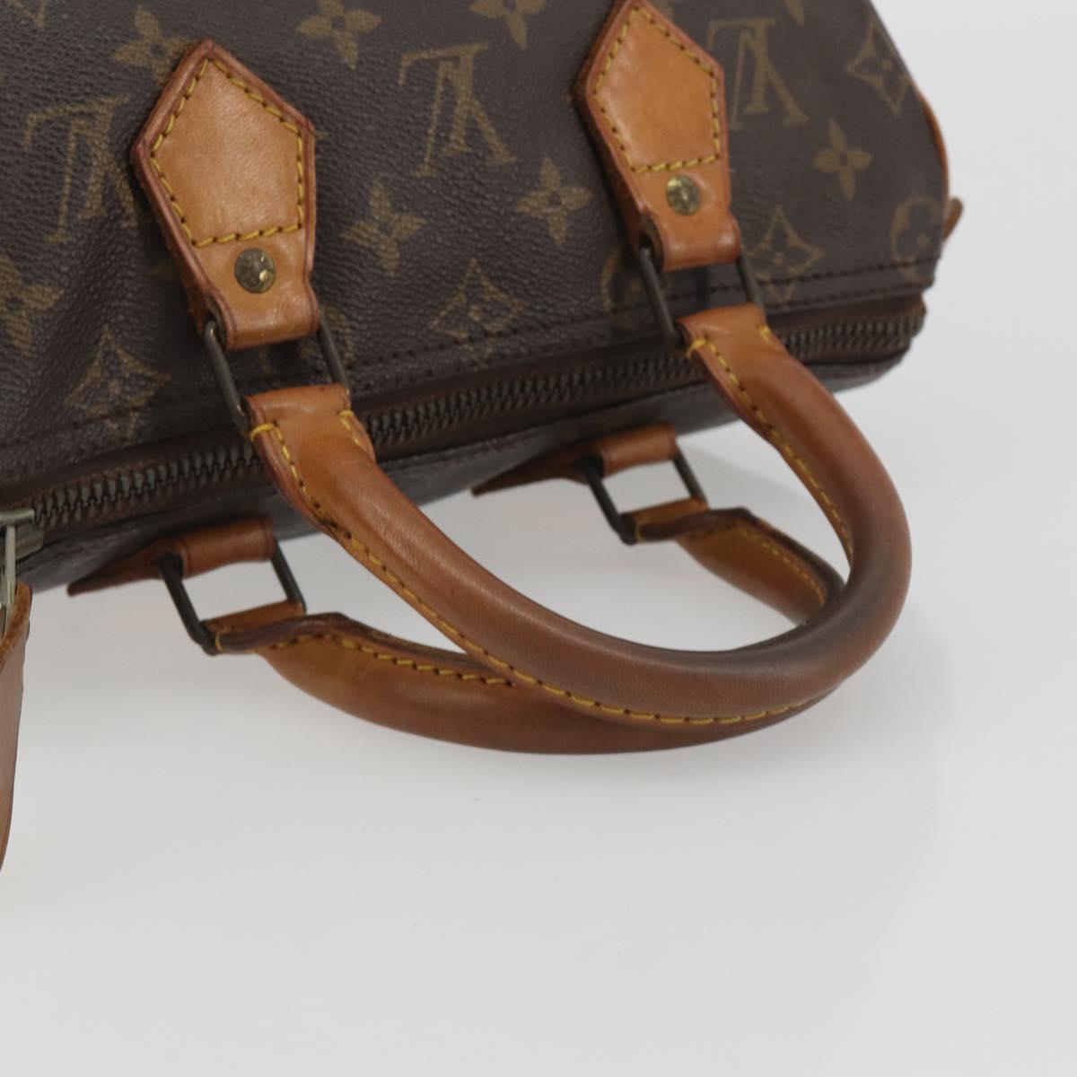 LOUIS VUITTON Monogram Speedy 25 Hand Bag M41528 LV Auth ep15579A