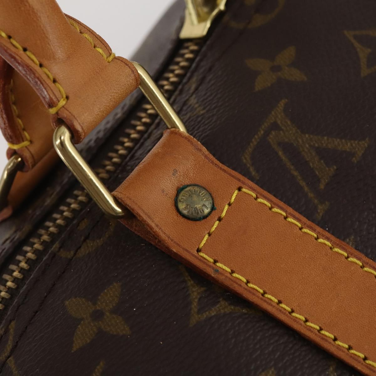 LOUIS VUITTON Monogram Keepall Bandouliere 50 Boston Bag M41416 LV Auth ep15580A