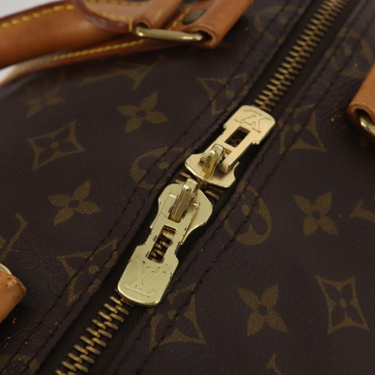 LOUIS VUITTON Monogram Keepall Bandouliere 50 Boston Bag M41416 LV Auth ep15580A