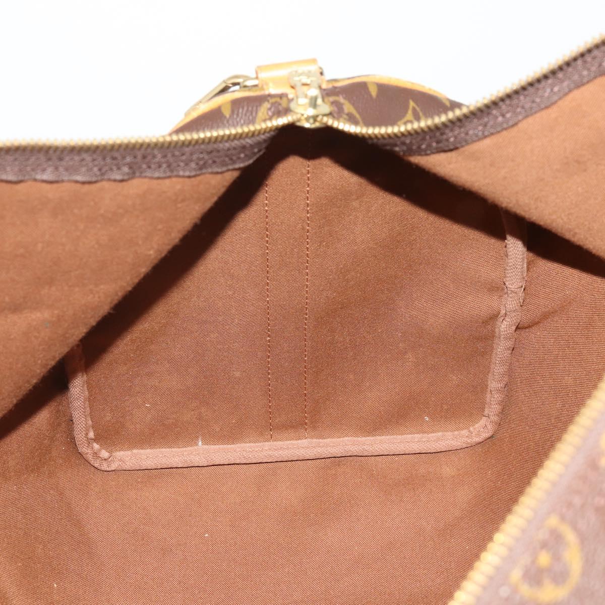 LOUIS VUITTON Monogram Keepall Bandouliere 50 Boston Bag M41416 LV Auth ep15580A