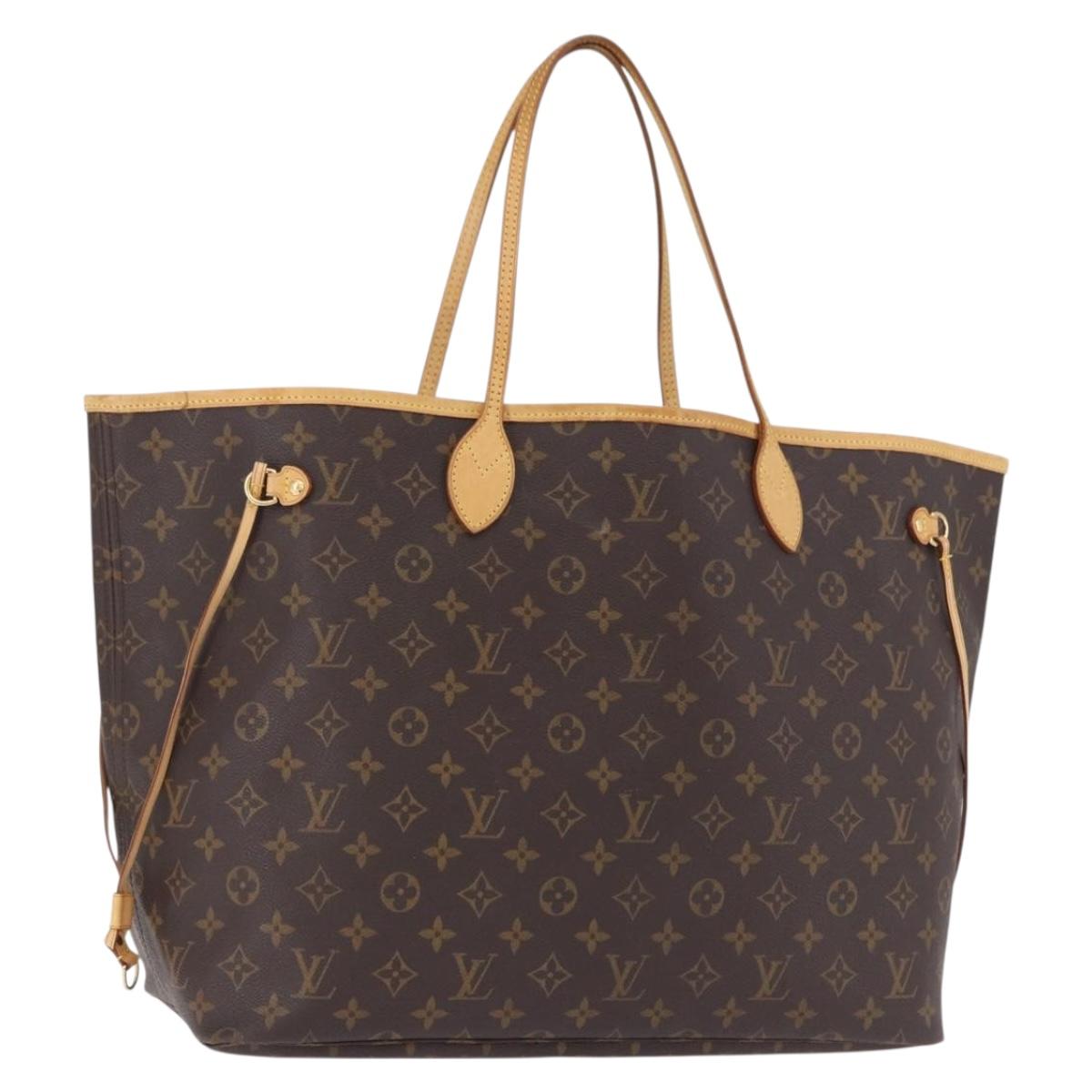 LOUIS VUITTON Monogram Neverfull GM Tote Bag M40157 LV Auth ep15586A