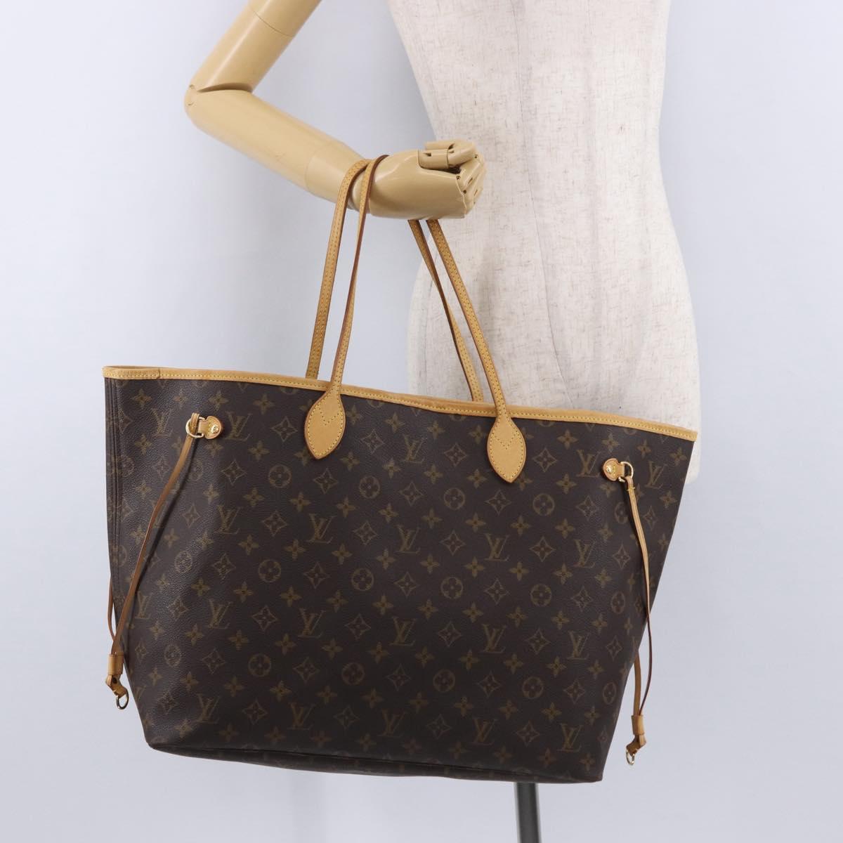 LOUIS VUITTON Monogram Neverfull GM Tote Bag M40157 LV Auth ep15586A