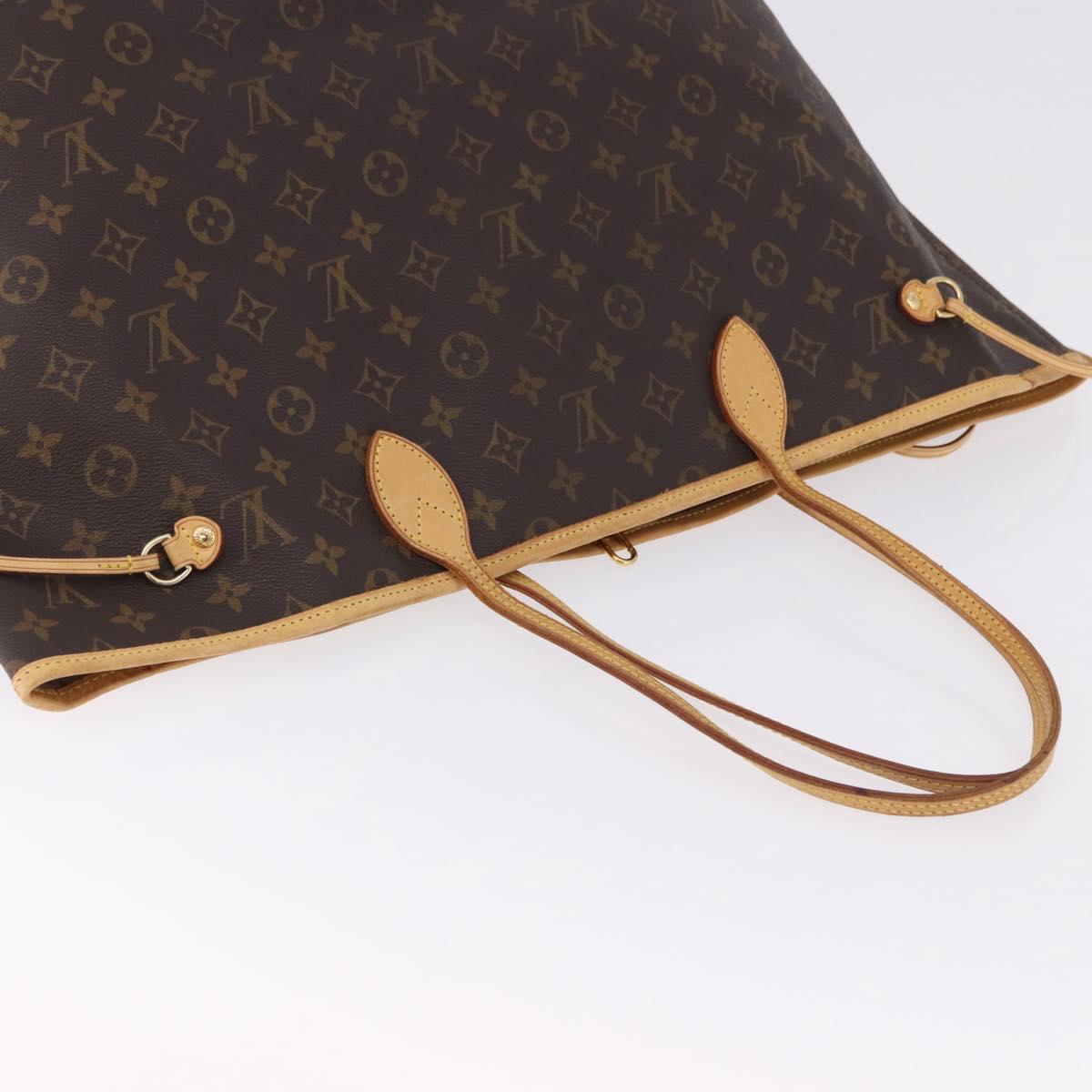 LOUIS VUITTON Monogram Neverfull GM Tote Bag M40157 LV Auth ep15586A