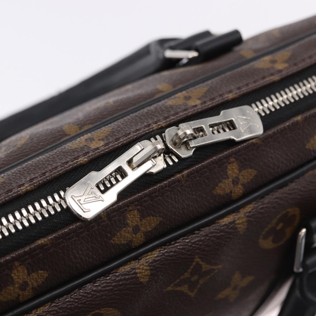 LOUIS VUITTON Monogram Porte Documents Voyage Hand Bag M40225 LV Auth ep15590