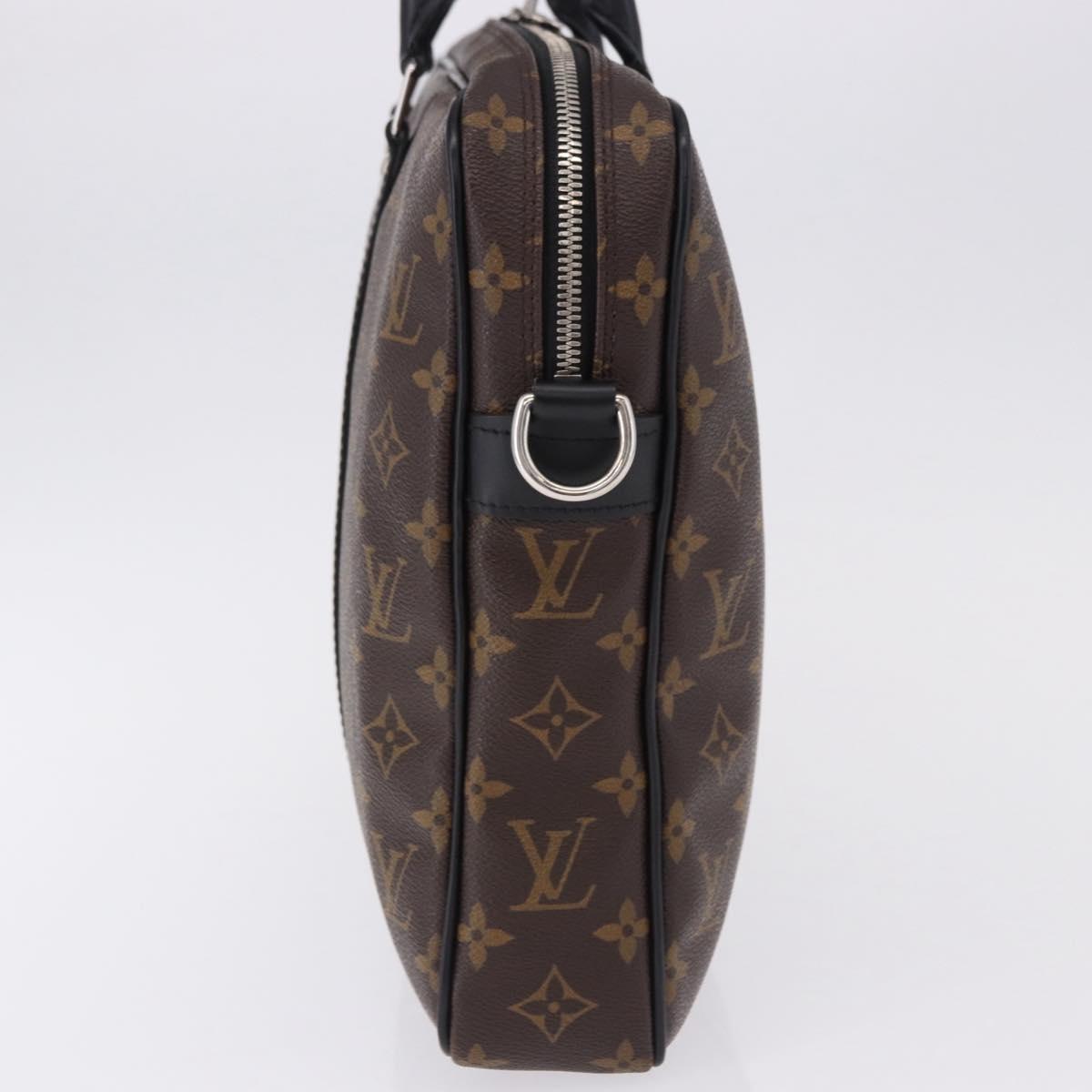 LOUIS VUITTON Monogram Porte Documents Voyage Hand Bag M40225 LV Auth ep15590