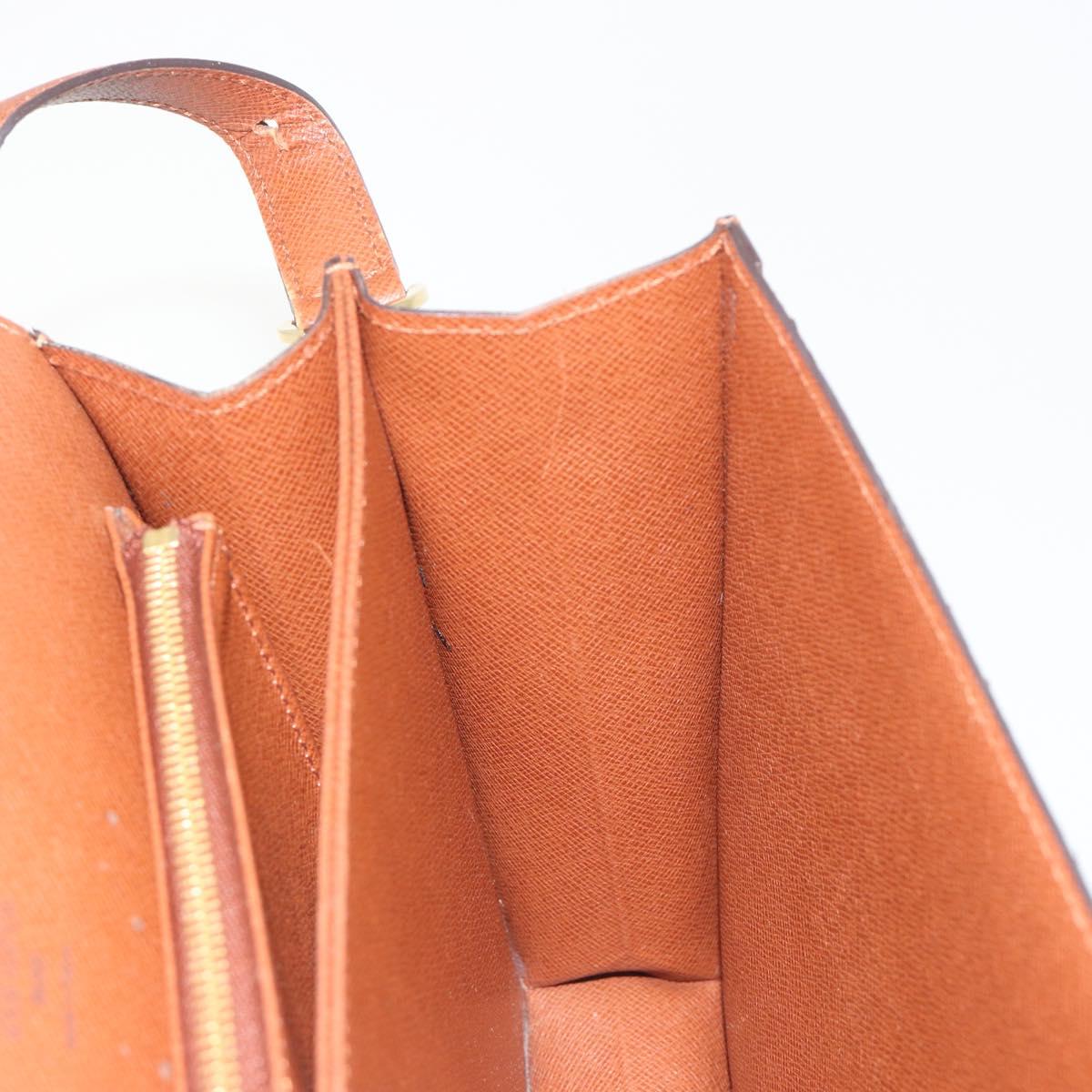 LOUIS VUITTON Monogram Raspail Shoulder Bag M51372 LV Auth ep15591A