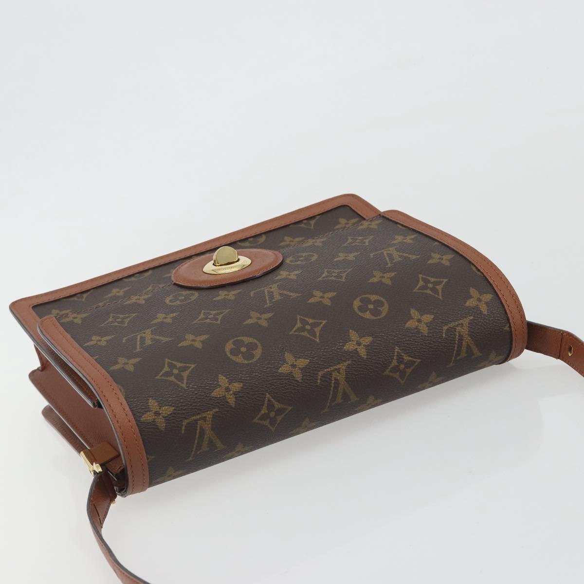 LOUIS VUITTON Monogram Raspail Shoulder Bag M51372 LV Auth ep15591A