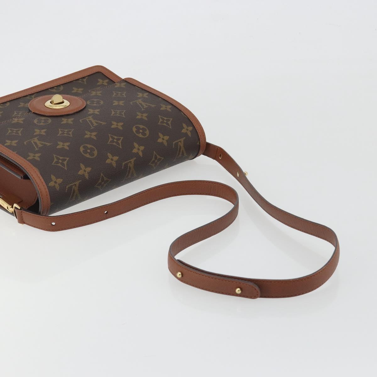 LOUIS VUITTON Monogram Raspail Shoulder Bag M51372 LV Auth ep15591A