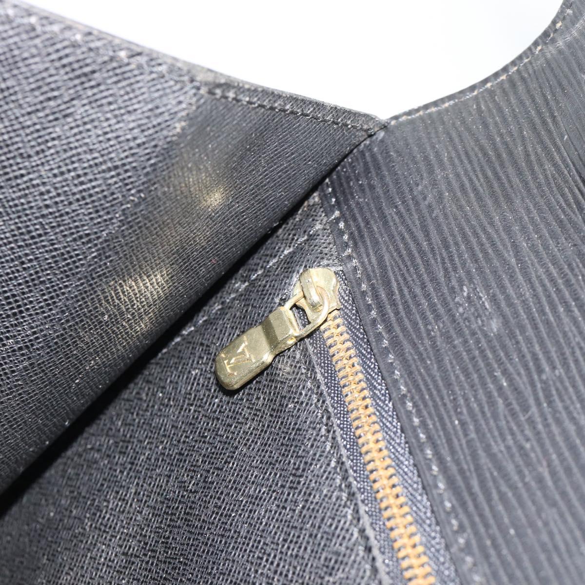 LOUIS VUITTON Epi Monceau 28 Hand Bag Black M52122 LV Auth ep15595
