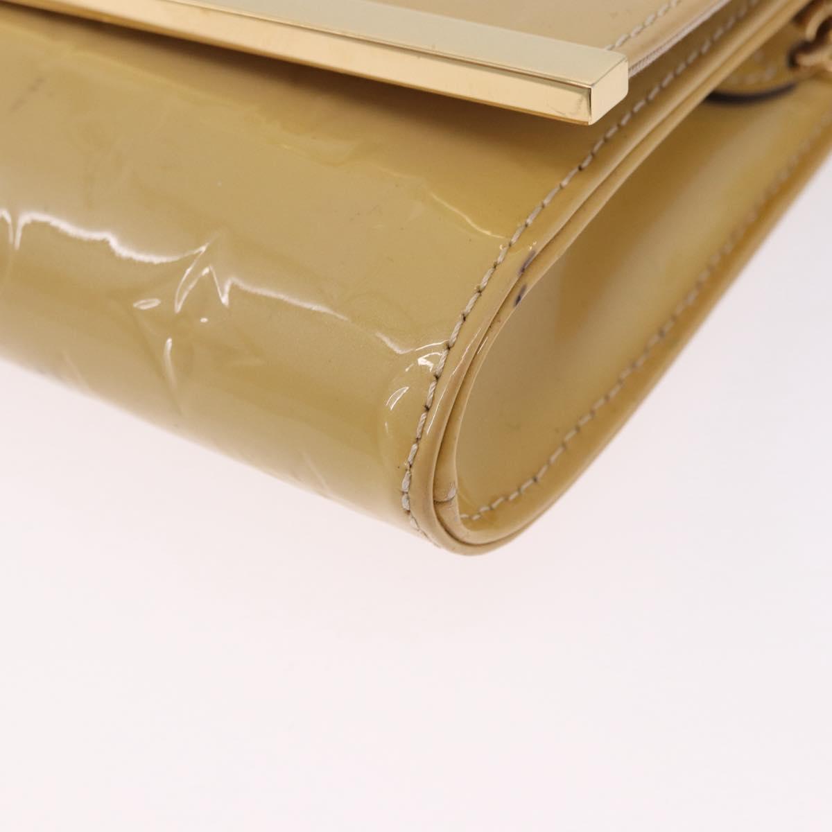 LOUIS VUITTON Monogram Vernis Clutch Ana Clutch Bag Dunne M90194 LV Auth ep15600