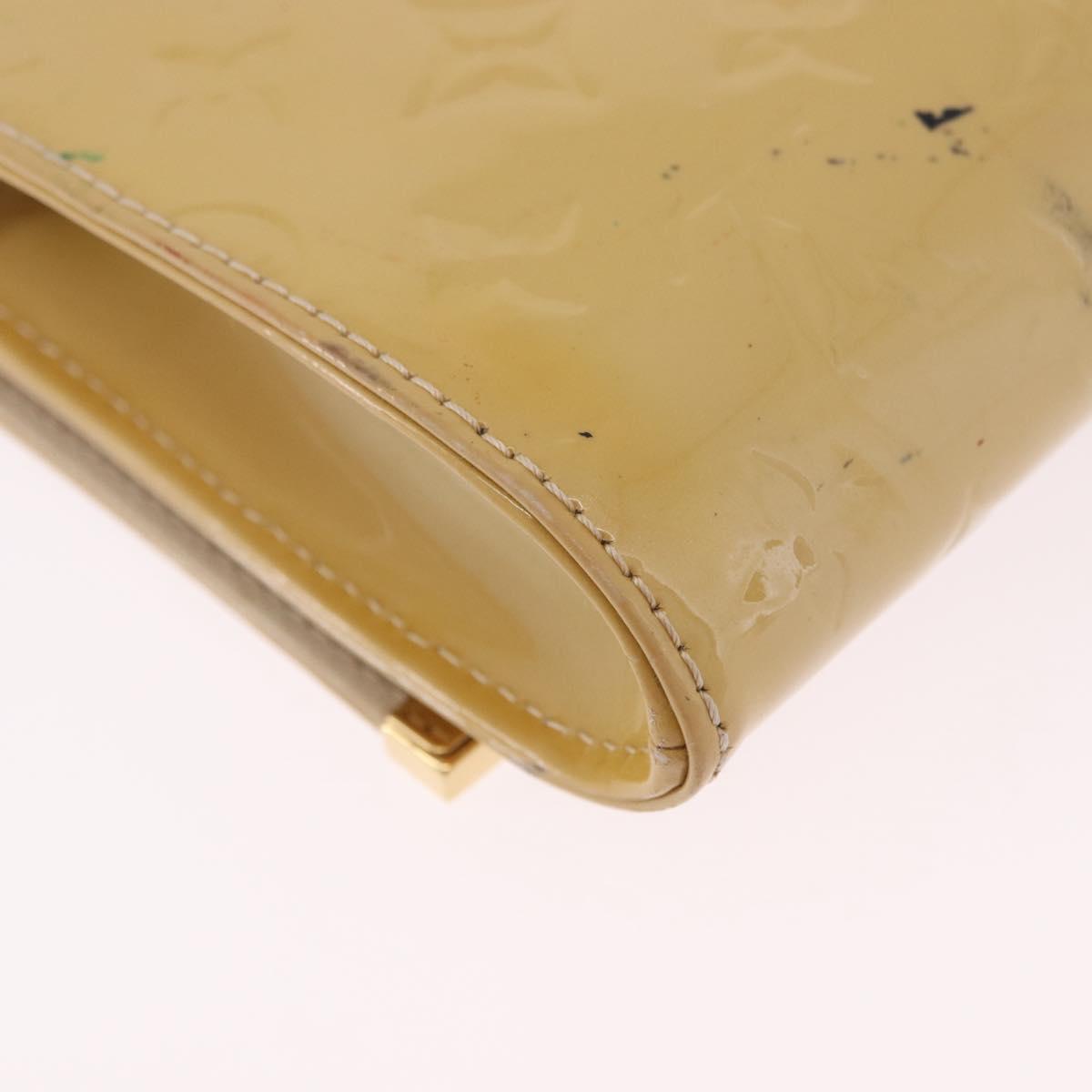 LOUIS VUITTON Monogram Vernis Clutch Ana Clutch Bag Dunne M90194 LV Auth ep15600