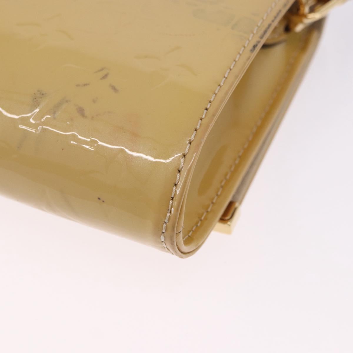 LOUIS VUITTON Monogram Vernis Clutch Ana Clutch Bag Dunne M90194 LV Auth ep15600