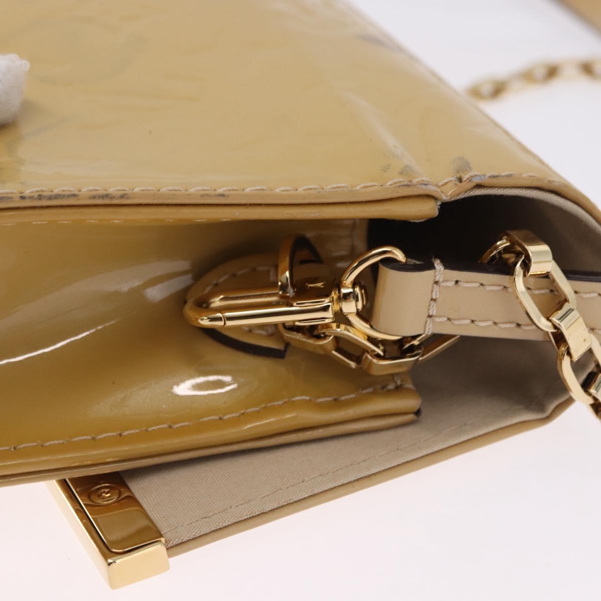 LOUIS VUITTON Monogram Vernis Clutch Ana Clutch Bag Dunne M90194 LV Auth ep15600