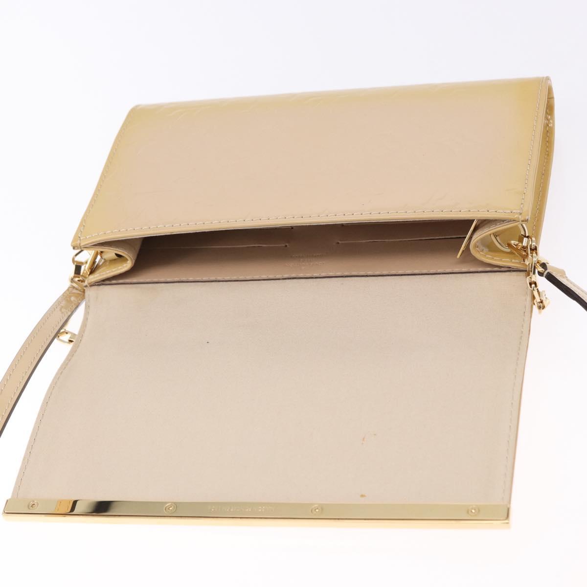 LOUIS VUITTON Monogram Vernis Clutch Ana Clutch Bag Dunne M90194 LV Auth ep15600