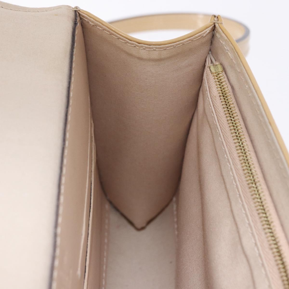 LOUIS VUITTON Monogram Vernis Clutch Ana Clutch Bag Dunne M90194 LV Auth ep15600