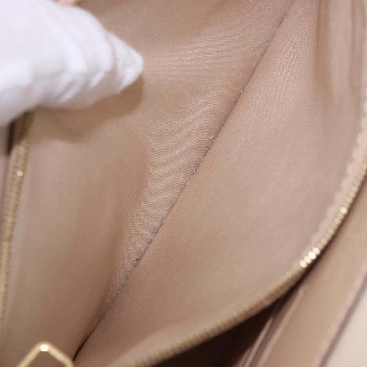 LOUIS VUITTON Monogram Vernis Clutch Ana Clutch Bag Dunne M90194 LV Auth ep15600