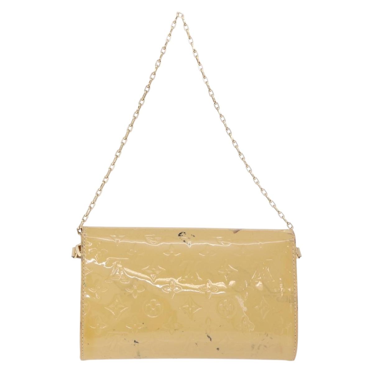 LOUIS VUITTON Monogram Vernis Clutch Ana Clutch Bag Dunne M90194 LV Auth ep15600